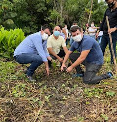 Álvaro Pires participa de ação em homenagem ao Dia Internacional das Águas