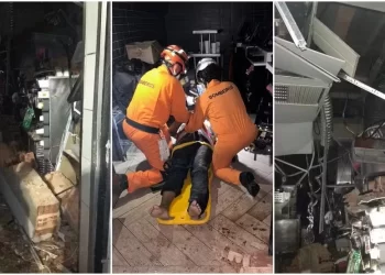 Funcionária fica ferida após desabamento de laje em unidade do McDonald’s em São Luís