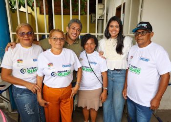Mais de 1.200 pessoas são beneficiadas em ações de saúde promovidas por Osmar Filho e Clara Gomes