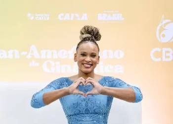 Rebeca Andrade retorna com ouro e marca feito inédito no Pan-Americano