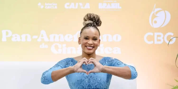 Rebeca Andrade retorna com ouro e marca feito inédito no Pan-Americano