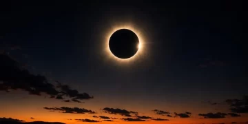 Eclipse solar total não será visível no Brasil; transmissão online é opção para acompanhar o fenômeno